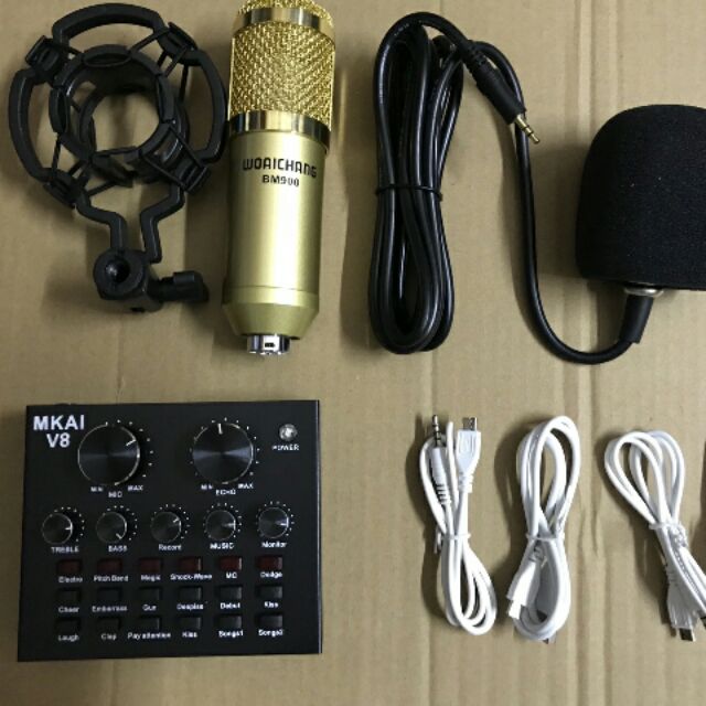 Bộ v8 và woaichang bm900