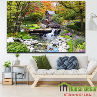 Tranh dán 3d 💖FREESHIP💖 Giảm 30K Khi Nhập [GIẤY DÁN TƯỜNG 3D] Decal trang trí họa tiết MS 23