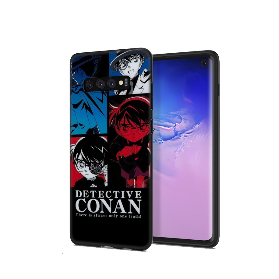 Samsung Galaxy S10 S9 S8 Plus S6 S7 Edge S10+ S9+ S8+ Casing Soft Case 12LU Anime Detective Conan mobile phone case