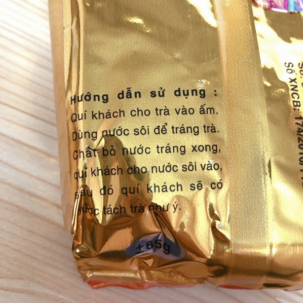 TRÀ LÂM PHÁT NHÃN HIỆU THẦN TÀI 65 GRAM