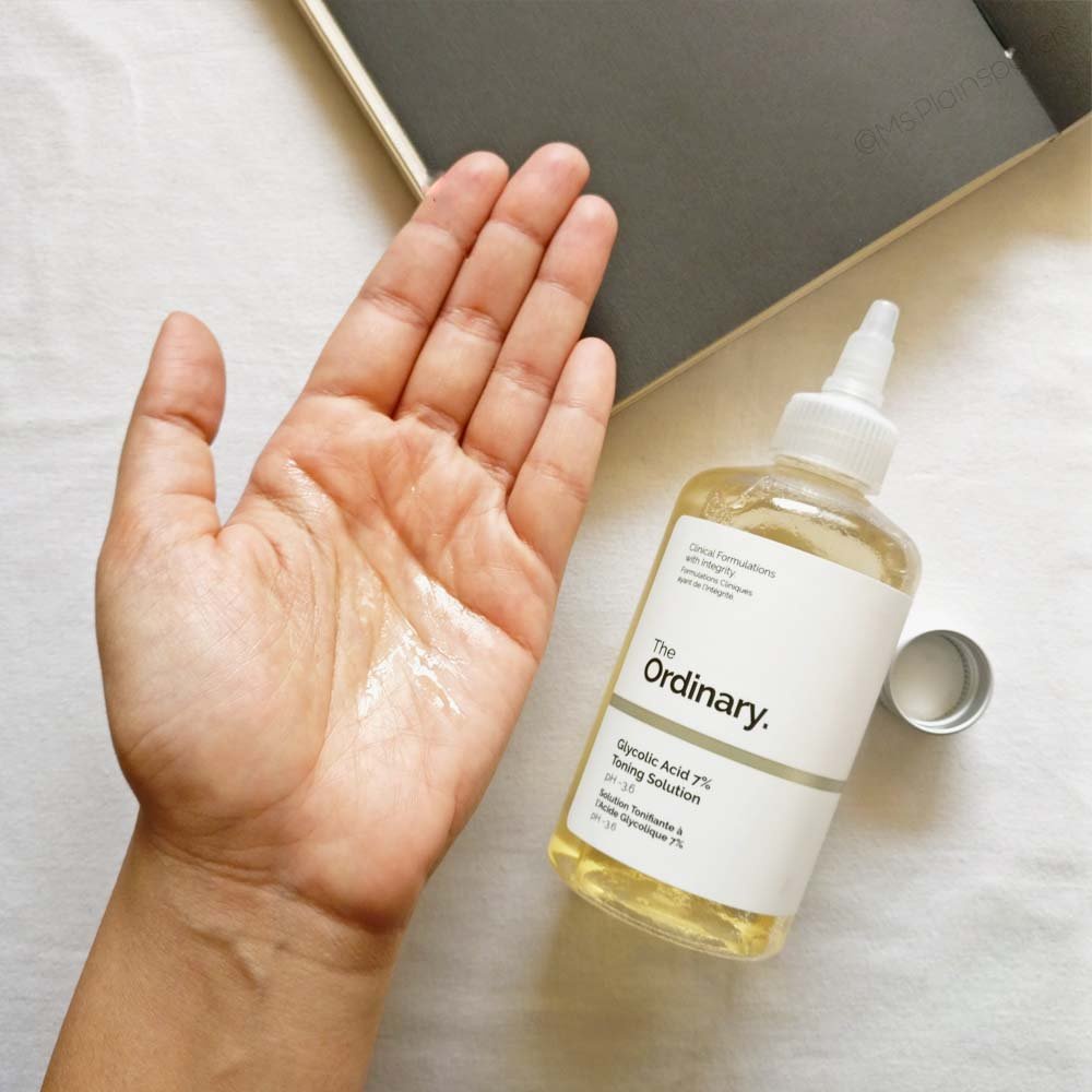 Toner tẩy da chết làm sạch The Ordinary Glycolic Acid 7% Toning Solution