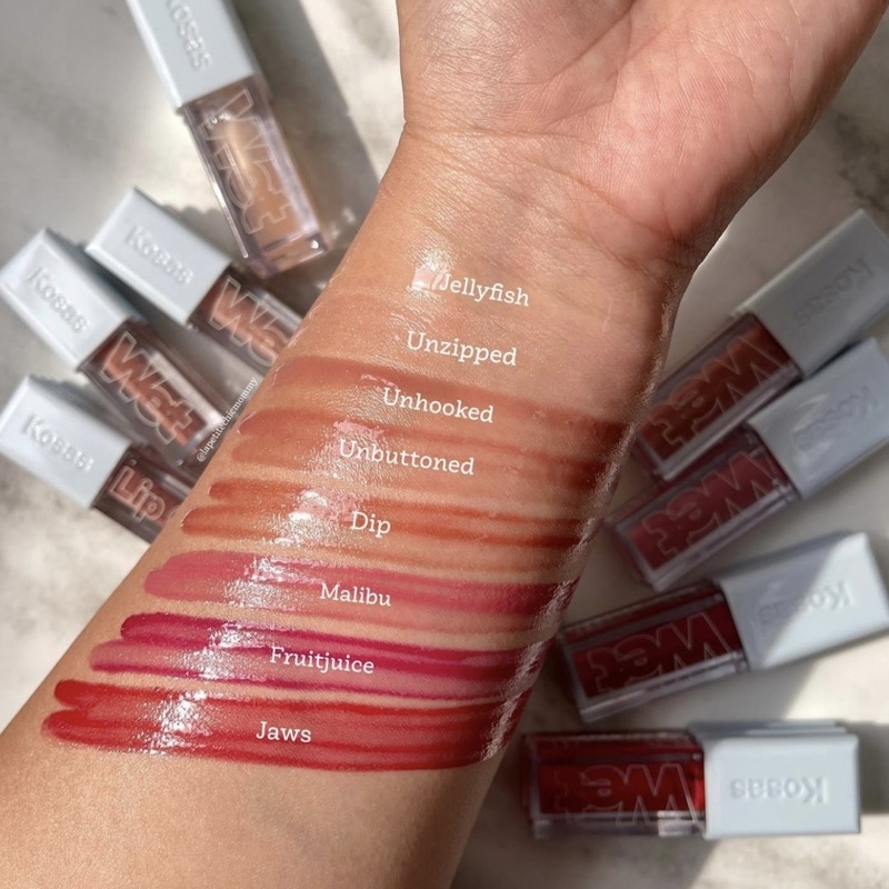 Son bóng Kosas Wet Lip Oil Plumping Treatment Gloss