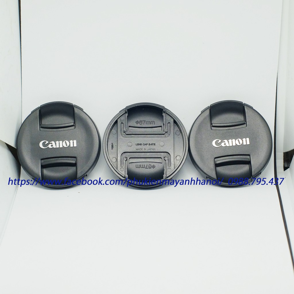 Cap trước lens canon