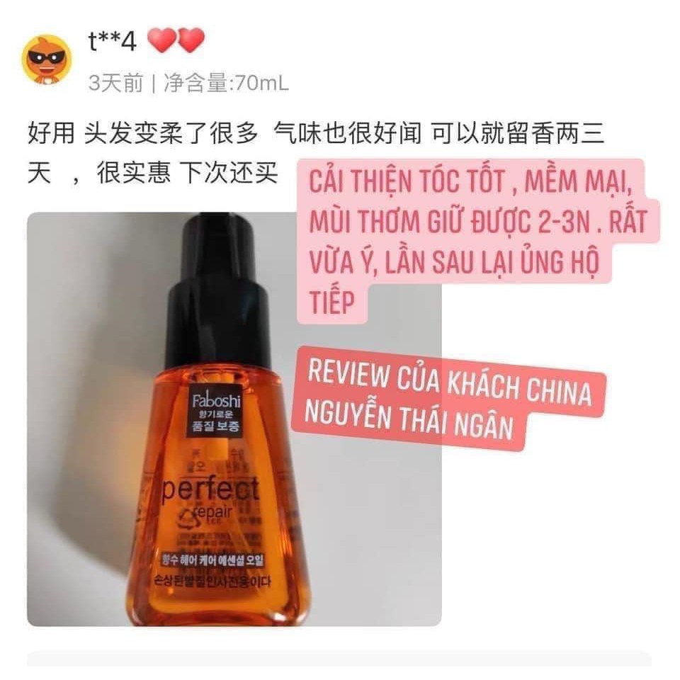 TINH CHẤT DƯỠNG TÓC F.A.BO.SHI NỘI ĐỊA TRUNG | BigBuy360 - bigbuy360.vn