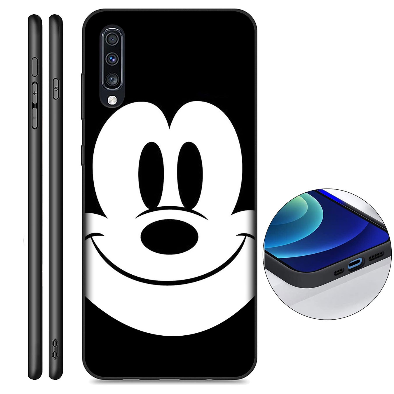 Samsung Galaxy S9 S10 S20 FE Ultra Plus Lite S20+ S9+ S10+ S20Plus Casing Soft Silicone Phone Case Cartoon Mickey Mouse Cover