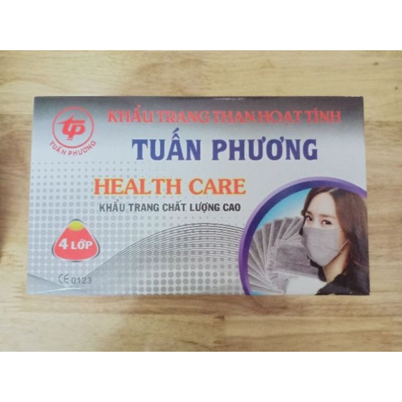 Hộp 50 khẩu trang 4 lớp TUẤN PHƯƠNG