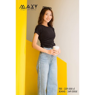 ÁO - RUFFER TEE - Áo thun rút dây