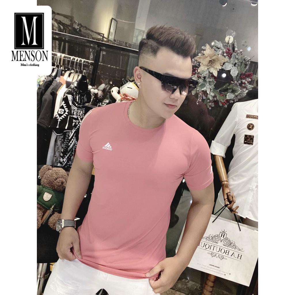 [Hàng Cao Cấp] Áo Phông Nam, Áo Thun Nam Thể Thao Nam Cao Cấp Vải Thun Mát Lạnh Mùa Hè Co Giãn Chuẩn Form MENSON M6220 | BigBuy360 - bigbuy360.vn