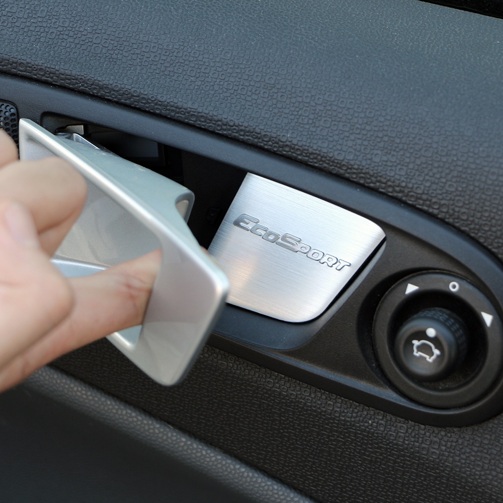 Bộ 4 Miếng Dán Tay Nắm Cửa Cho Ford Ecosport 2013-2017