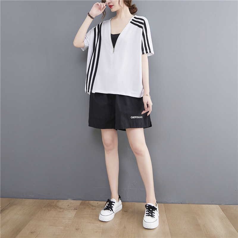 G79 áo thun big size freesize thoải mái rộng rãi màu đen trắng phong cách thời trang