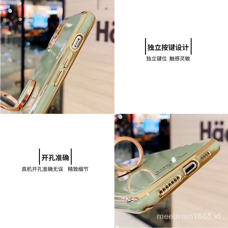 Ốp điện thoại QIANZI silicon mềm thích hợp cho Iphone 7Plus 8 Plus Se2 6 6S 12 Pro Se2 7Plus 8Plus I7 8