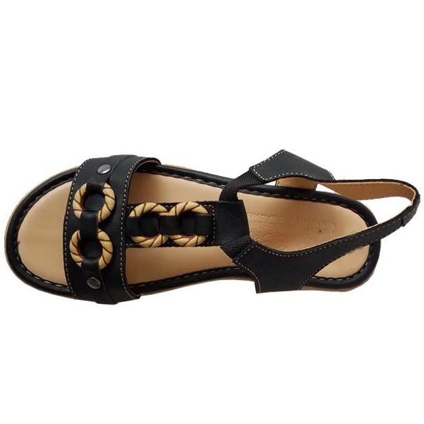 Giày Sandal Nữ BIGBEN Da Bò Thật Cao Cấp SDĐ40