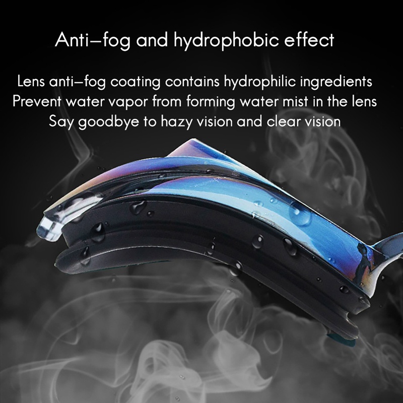 Kính bơi chuyên nghiệp cho trẻ em Người lớn Trò chơi đua xe Bơi kính chống sương mù Kính bơi Hồ xanh