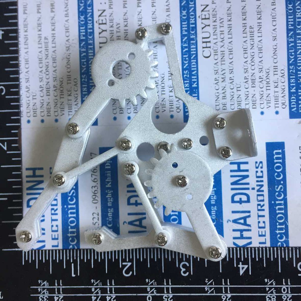 cánh tay robot mini thí nghiệm dùng với Động Cơ servo MG995 SG5010 kde3139