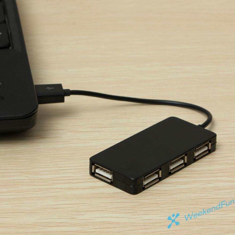 Hub 4 cổng Usb 2.0 tốc độ cao dành cho PC Laptop