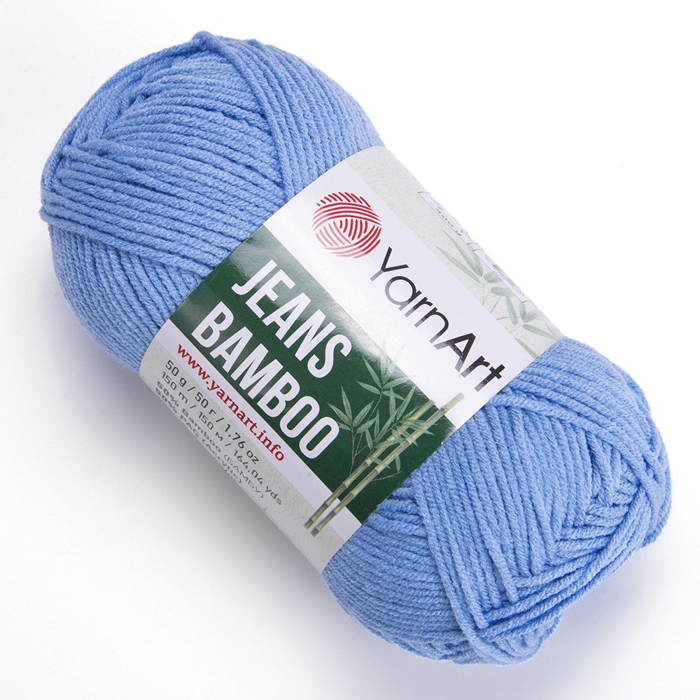 Len Jeans Bamboo - Nhập khẩu chính hãng từ YarnArt - 50gram dài 150m - Bảng màu 02