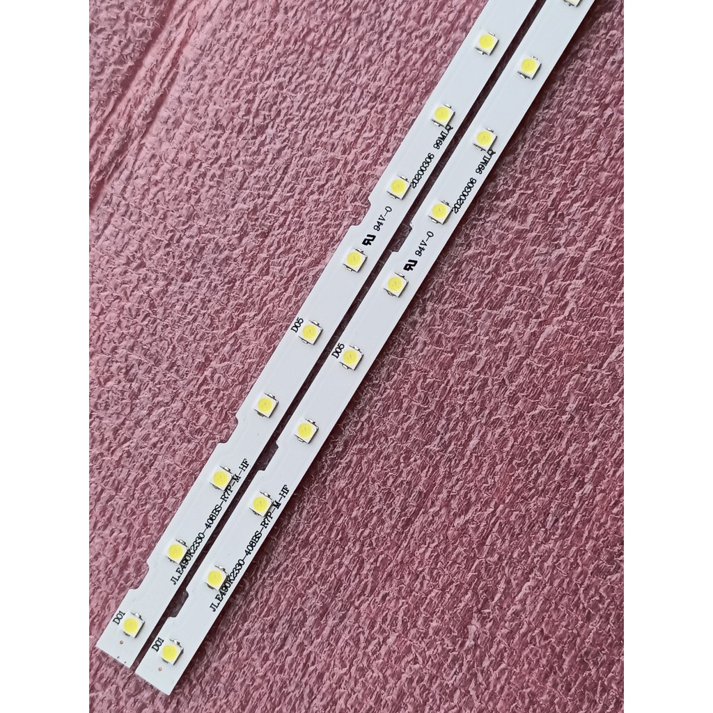 LED TIVI SAMSUNG 49NU7100 49NU7300 49NU7090 49RU7200 49N5500 HÀNG MỚI 100% BỘ 2 THANH LED VIỀN MỖI 38 BÓNG 6V