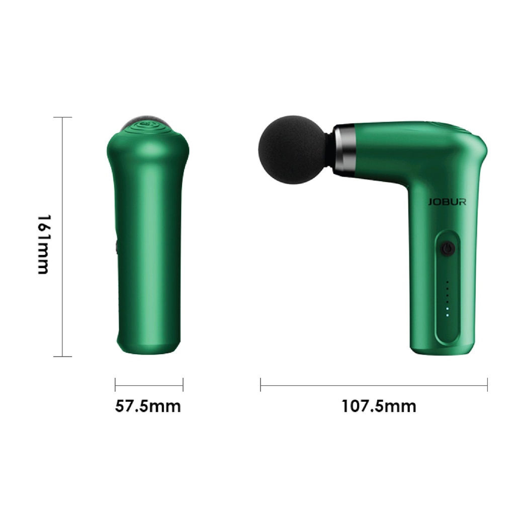 Máy massage cầm tay, massage cơ bắp, Jobur hàng chính hãng, bảo hành 12 tháng