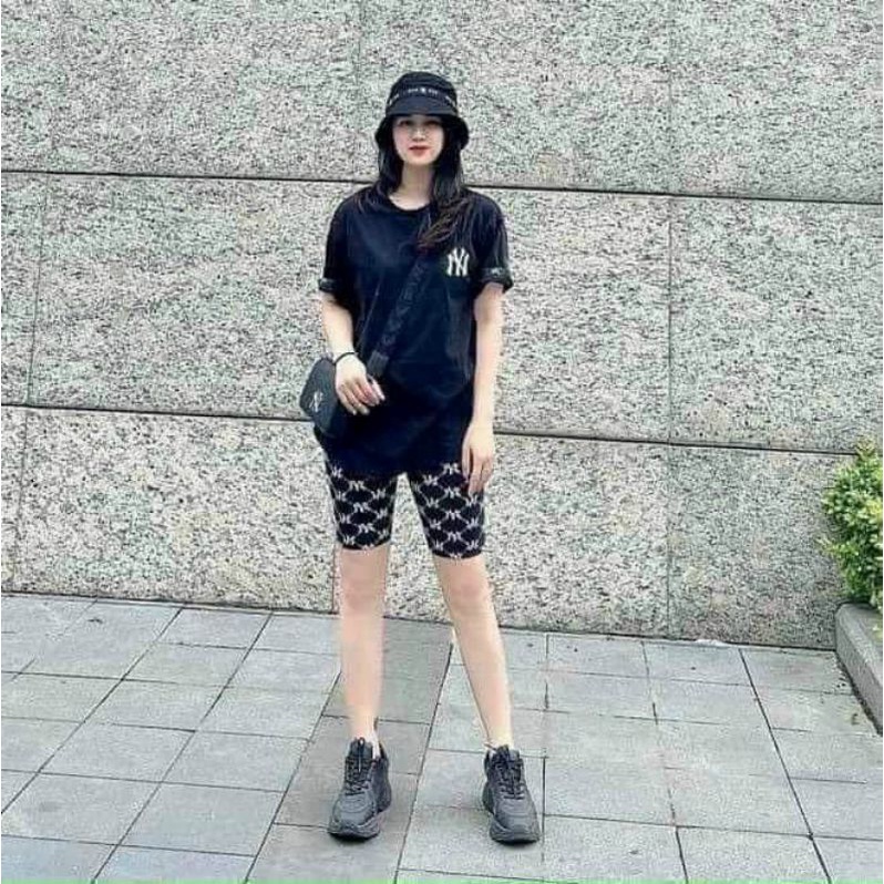 Quần legging đùi mẫu NY Thái Lan