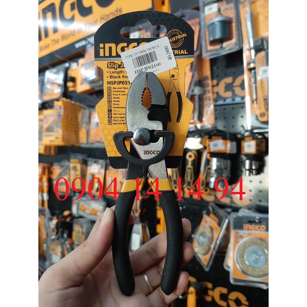 Kìm mũi trượt Ingco HSPJP02160