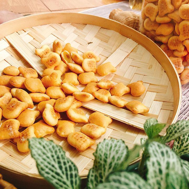 Bánh Gấu Nhân Kem  Béo Ngậy Thơm Ngon Món Tuổi Thơ (500gram )  - Ăn Vặt Lel