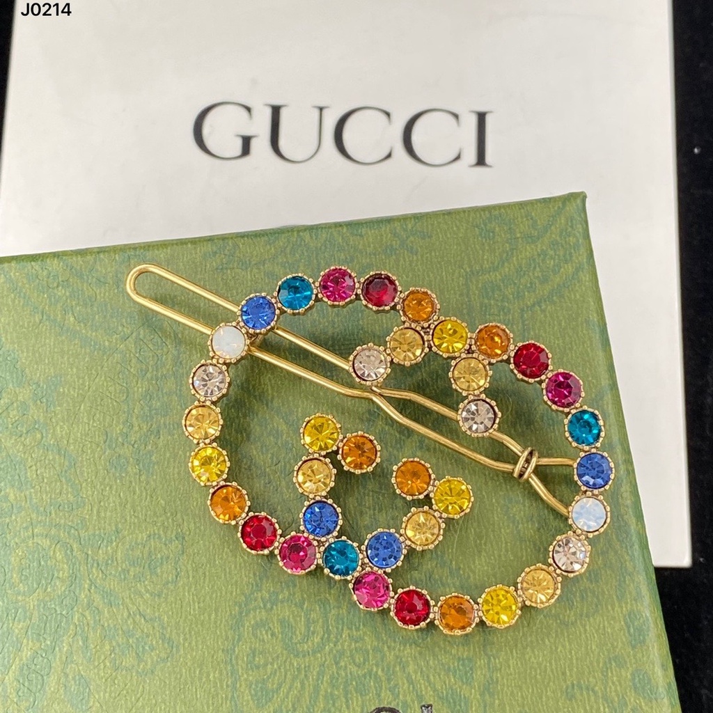 Trâm Cài Áo Gucci Đính Đá Sang Trọng Hợp Thời Trang