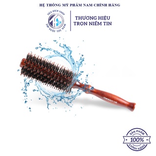 [Chính hãng] - Lược tròn gỗ TONI AND GUY tạo kiểu tóc Cao Cấp | Tiến Đích Shop