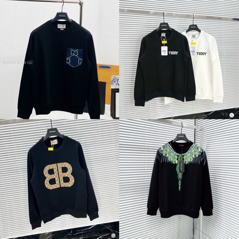 Áo nỉ nam gucci thu đông cao cấp 2022