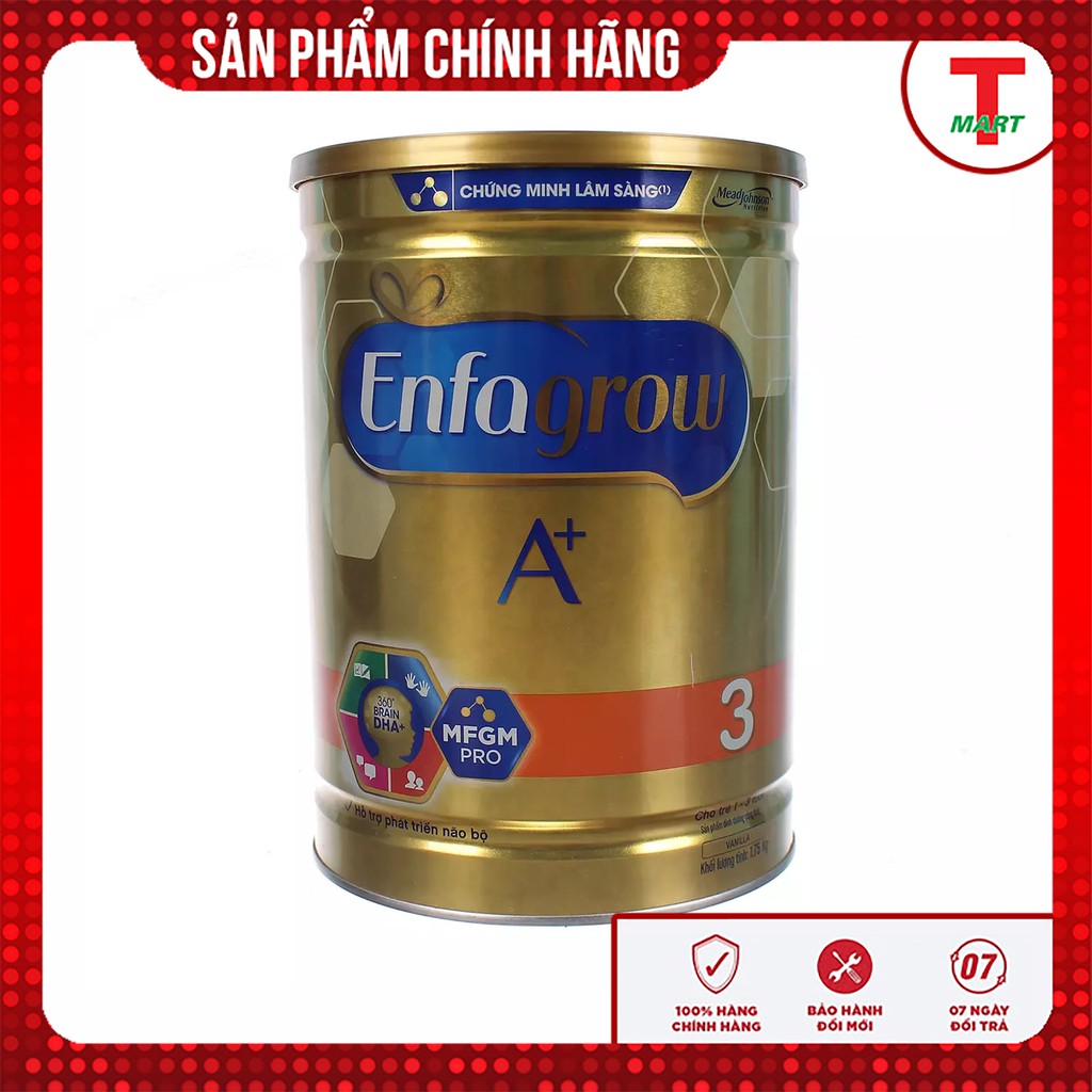 Sữa Enfagrow A+ 3 DHA+ 1750g Vị Vani cho bé 1-3 tuổi