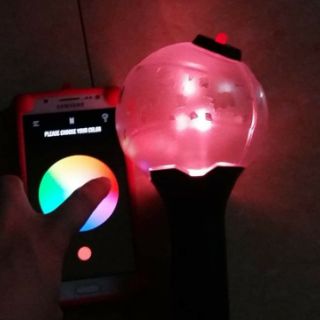 ARMY bomb  BTS ver 3  đổi màu bằng Bluetooth