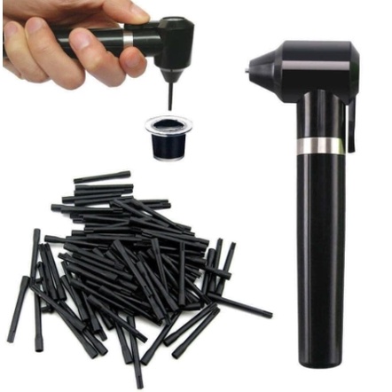 Máy đánh mực phun xăm kèm 5 đầu khuấy