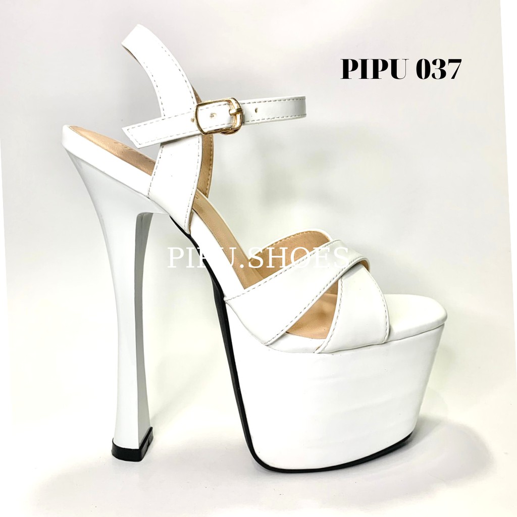 Giày cao got đế đúp nữ 16cm & 17cm ,sandals cao got trên 10cm catwalk