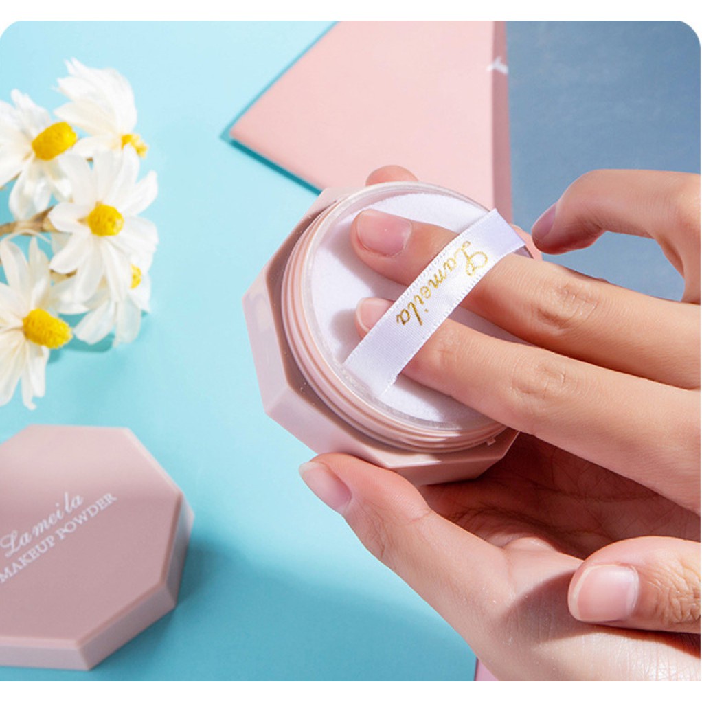 Phấn Phủ Dạng Bột Lameila 5052 Lục Giác Hồng Chính Hãng Nội Địa | BigBuy360 - bigbuy360.vn