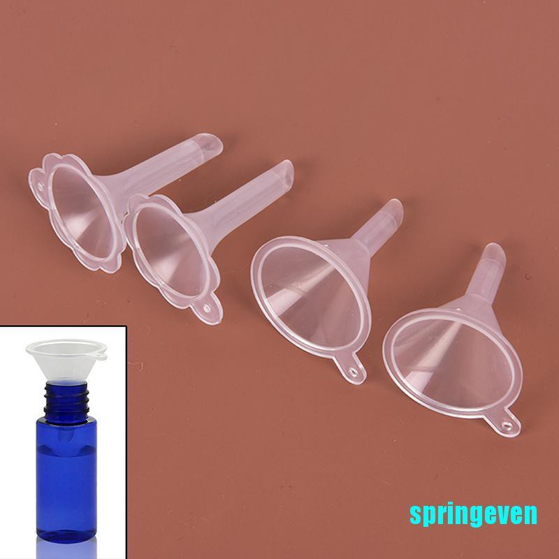 Set 10 Phễu Nhựa Nhỏ Dễ Thương Dùng Chiết Nước Hoa / Dầu Thơm