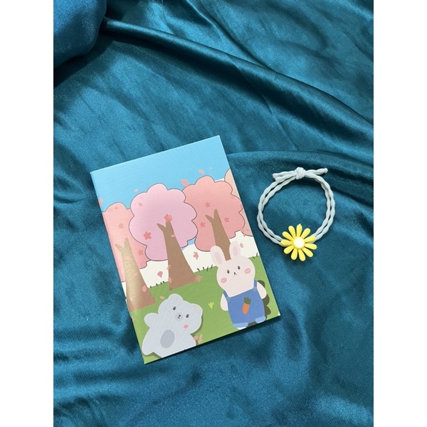 Sổ tay sổ ghi chép mini dễ thương vở kẻ ngang cầm tay 8.5x12cm 40 trang