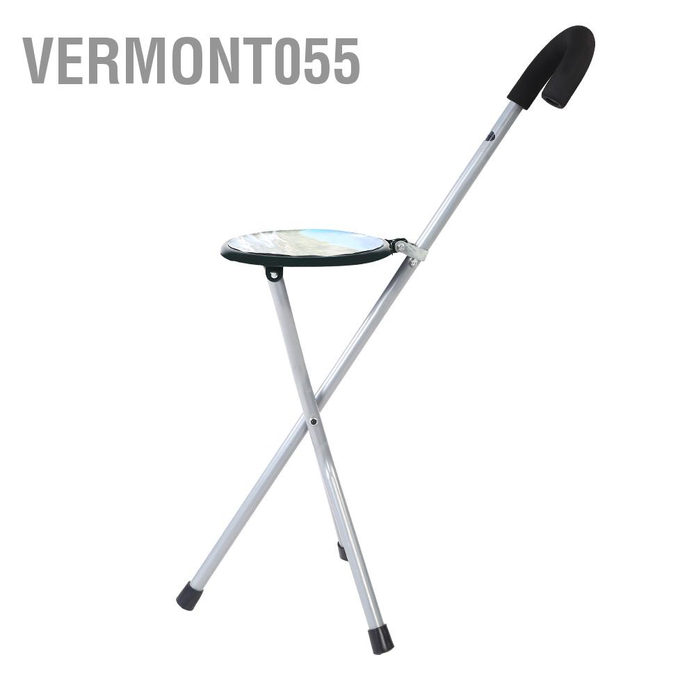 Có thể bán buôn Ghế đi bộ chân máy có thể gập lại di động ngoài trời Vermont055 Hàng giao ngay