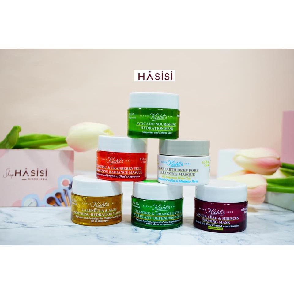 Mặt Nạ Đất Sét KIEHL’S RARE EARTH DEEP PORE CLEANSING MASQUE 14ml