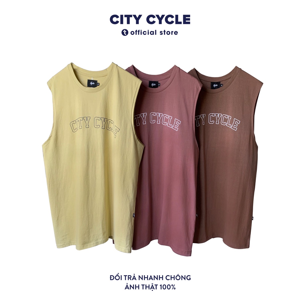 Áo tanktop nam nữ in hình City Cycle - áo ba lỗ sát nách unisex Local Brand