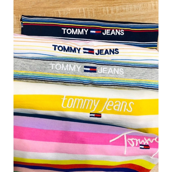 ÁO THUN SỌC TAY NGẮN