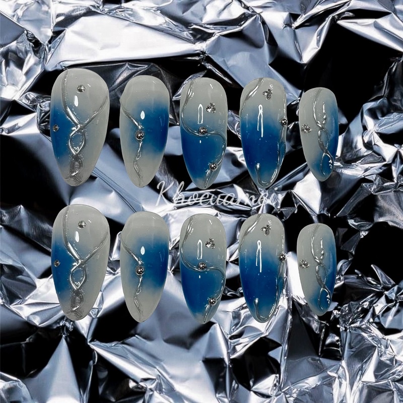 NAILBOX LOANG XANH NỔI TRÁNG GƯƠNG - KHOCUAMEI