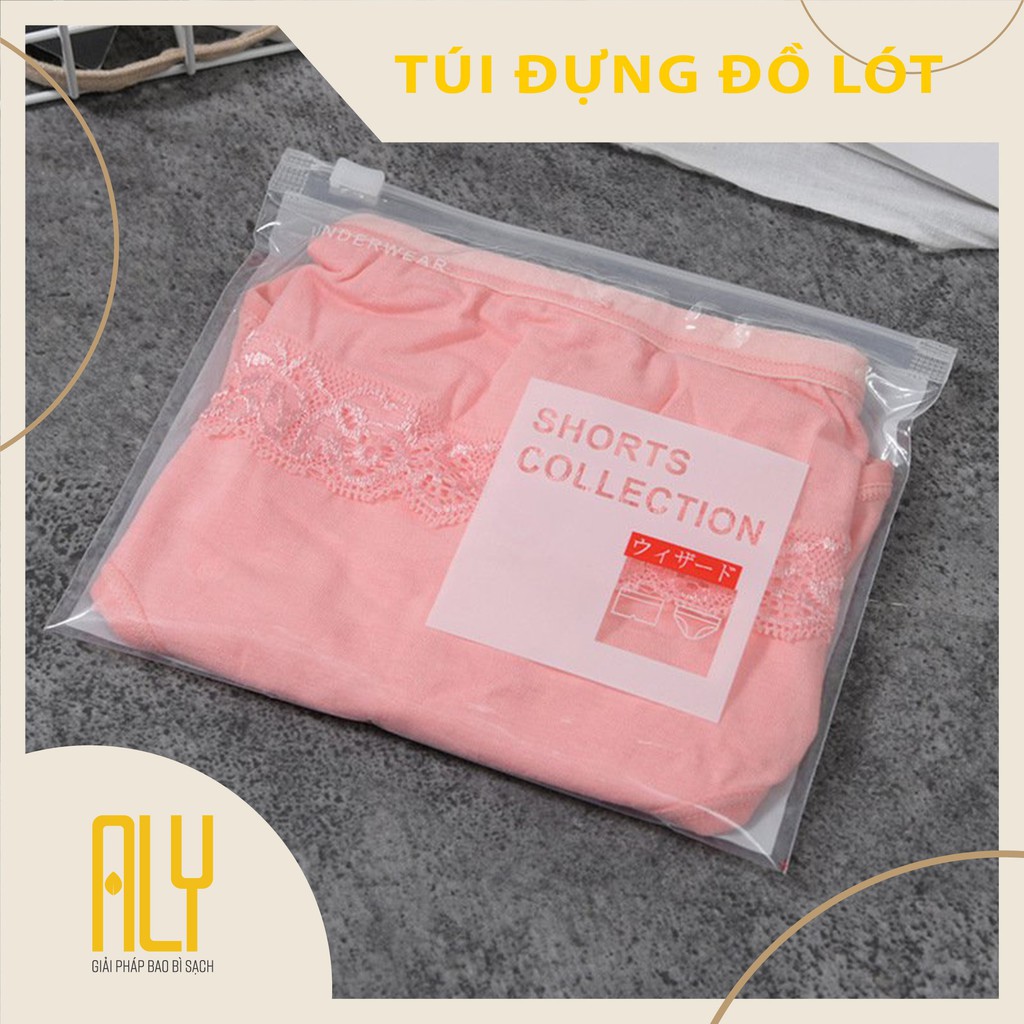 Túi Đựng Đồ Lót Nữ, Quần Lót Nữ, Quần Lót Nam, Túi 20X15 Có Khóa Kéo Đựng Đồ Lót
