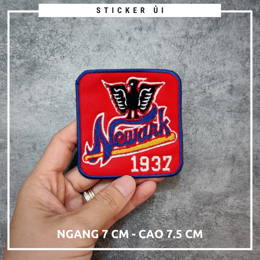 Sticker ủi áo Cao cấp - CÓ SẴN KEO ỦI - sticker vải dùng làm miếng vá áo, phụ kiện trang trí quần áo, balo, giày, nón