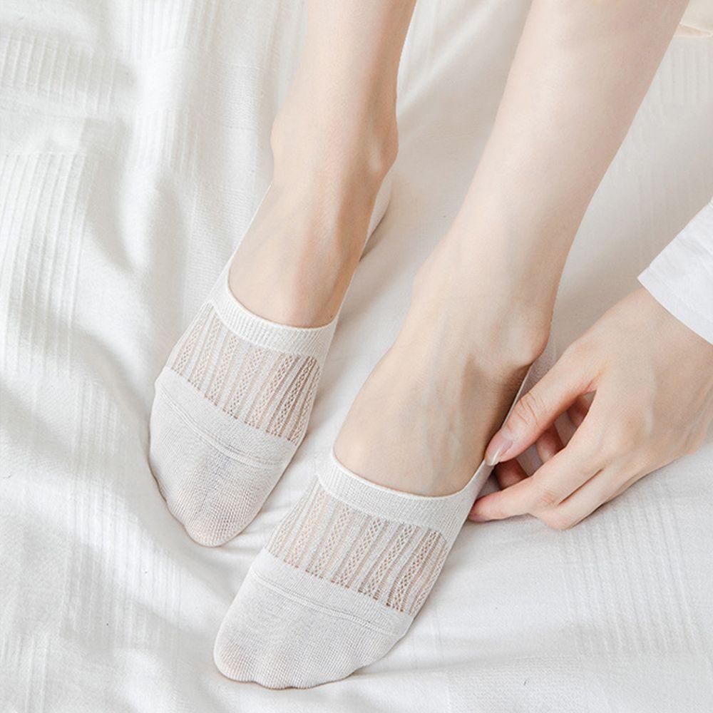 Tất Lưới Trong Suốt Chống Trượt Thoáng Khí Cho Nữ
