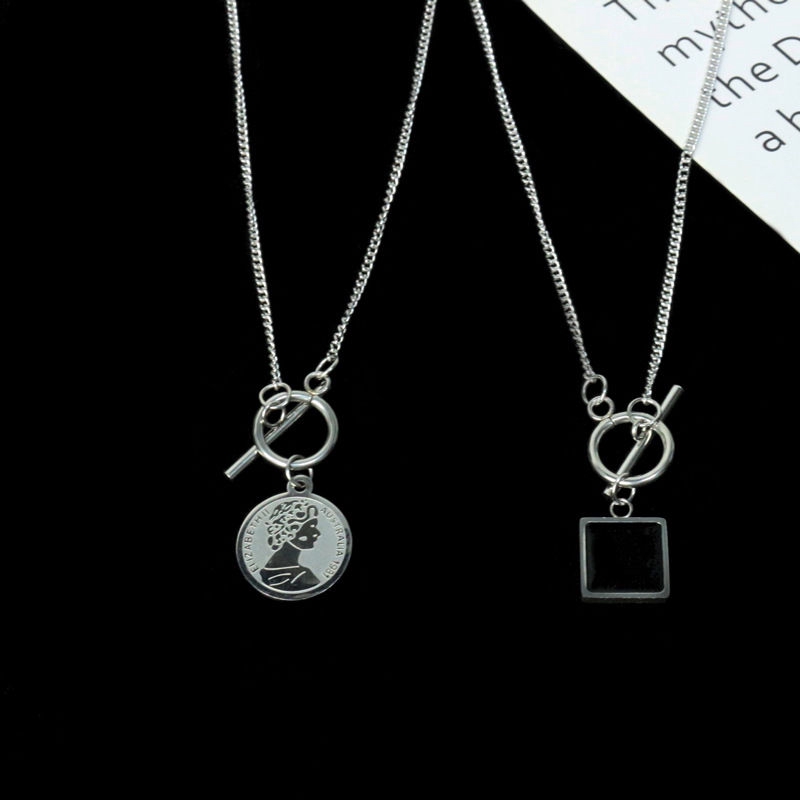 Mặt Dây Chuyền Bằng Thép Không Gỉ Hình Chân Dung 23218