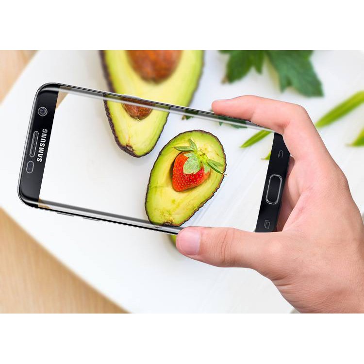 Dán Cường Lực Dẻo Samsung Galaxy S7 Edge Full Keo 2 Mặt GIÁ SỐC