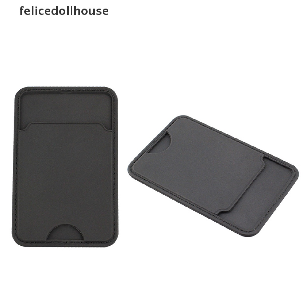 Bộ Ngăn Đựng Thẻ Bằng Silicon Dán Sau Điện Thoại