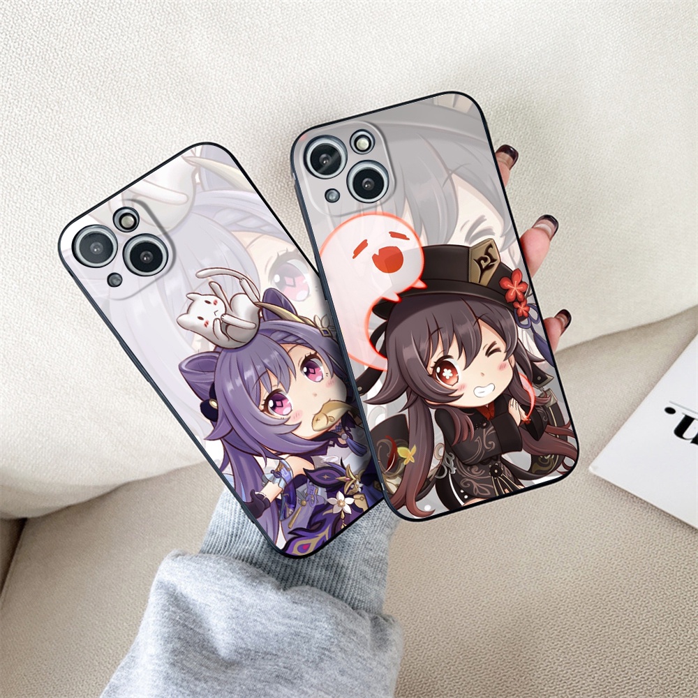 / Genshin Ốp Điện Thoại Mềm Sáng Tạo Chống Sốc Chống Rơi Cho iPhone SE 2020 X XR XS Max 8 7 6 Plus 5
