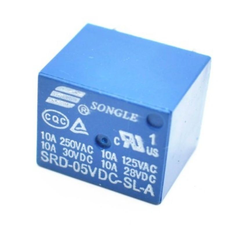 Relay 5v ,12v,24v rờ le 5v ,12v,24v 5 chân SongLe - 5v -10a 12v-10a