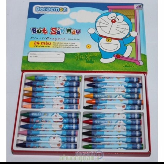 Màu doremon 24 mau