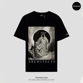 Chính Hãng Áo thun tay lỡ Attention, áo phông cotton nam nữ unisex,  The Bad God